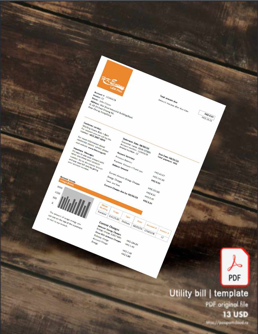 Utility bill | Albanian Power | Albania